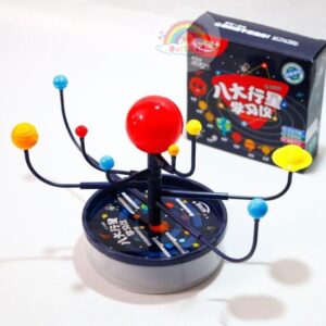 Alat Peraga Tata Surya / Mainan Montessori Simulasi Tata Surya Mini / DIY Solar System Project