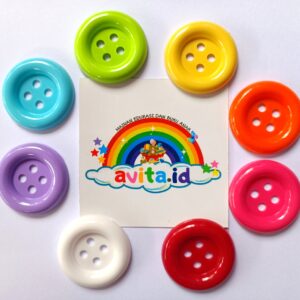 Kancing Montessori Jumbo 3,5CM Harga Satuan