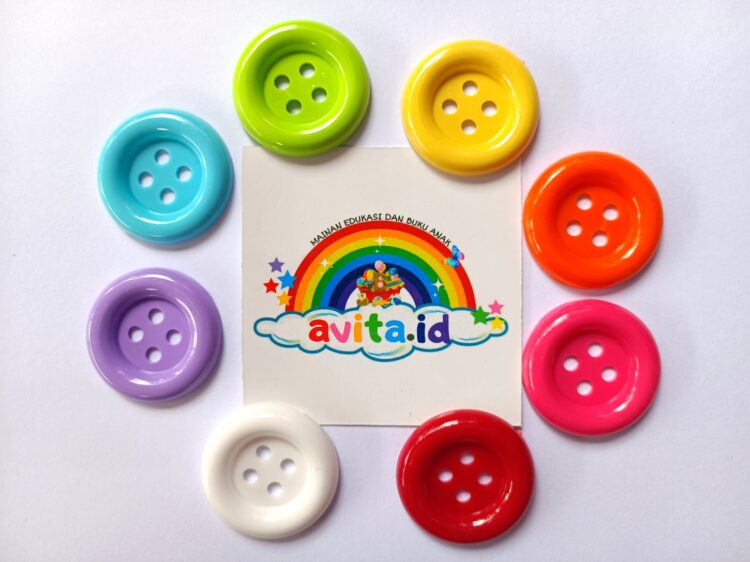 Kancing Montessori Jumbo 3,5CM Harga Satuan - avita.id