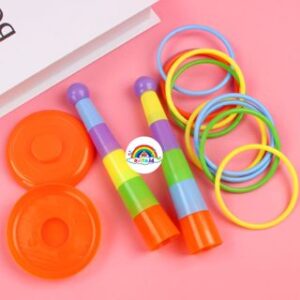 Ring Throw Mainan Edukasi Anak / Lempar Ring Motorik Anak / Mainan Melempar Gelang