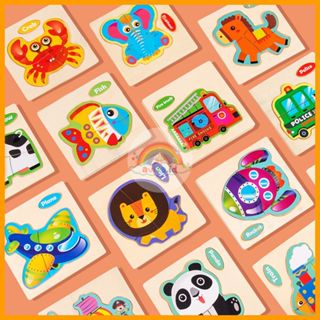 Puzzle Kayu Anak 3D / Mainan Edukasi Anak / Puzzel Kayu Jigsaw Edukatif / Wooden Toys 1 Puzzle Kayu Anak 3D / Mainan Edukasi Anak / Puzzel Kayu Jigsaw Edukatif / Wooden Toys