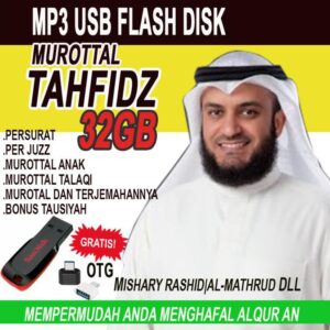 FLASHDISK Murottal Murotal Murattal ALQUR'AN Quran 30 JUZ Terlengkap Terbaru Termurah - Free OTG