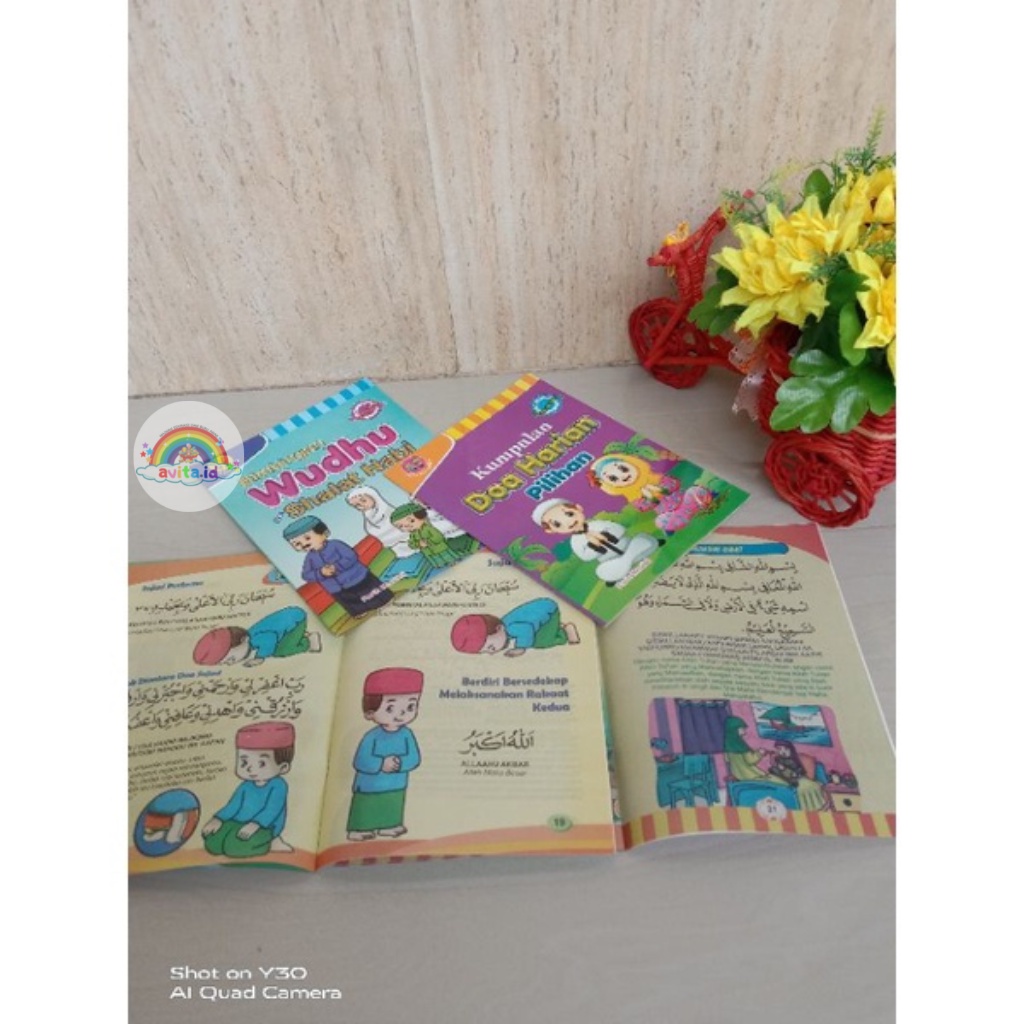 Buku Belajar Sholat Anak dan Buku Do'a Harian Anak 1 Buku Belajar Sholat Anak dan Buku Do'a Harian Anak
