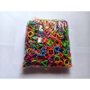 Meronce Rantai Geometri Mainan Montessori Ronce Puzzle Lego Anak Kreatif Kemasan 1 kg kiloan