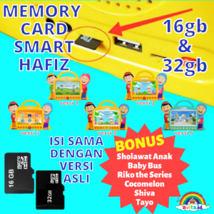 Smart Hafiz memory card untuk Smart Hafiz Versi 1 2 3 4 dan 5