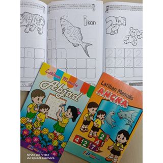 Buku Menulis Huruf & Angka PAUD dan TK 1 Buku Menulis Huruf & Angka PAUD dan TK
