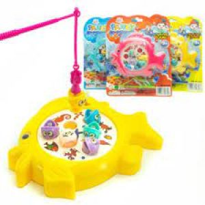 avita.id Mainan Pancing Fancy MC 495 / Fishing Rotate Magnet / Mainan Anak Pancing Magnet 1 kolam