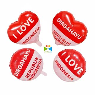 avita.id Balon Foil Merah Putih Hati Bulat 18 Inch / Balon Foil Merah Putih 18 Inch / Balon Foil Bentuk Hati dan Bulat 1 avita.id Balon Foil Merah Putih Hati Bulat 18 Inch / Balon Foil Merah Putih 18 Inch / Balon Foil Bentuk Hati dan Bulat